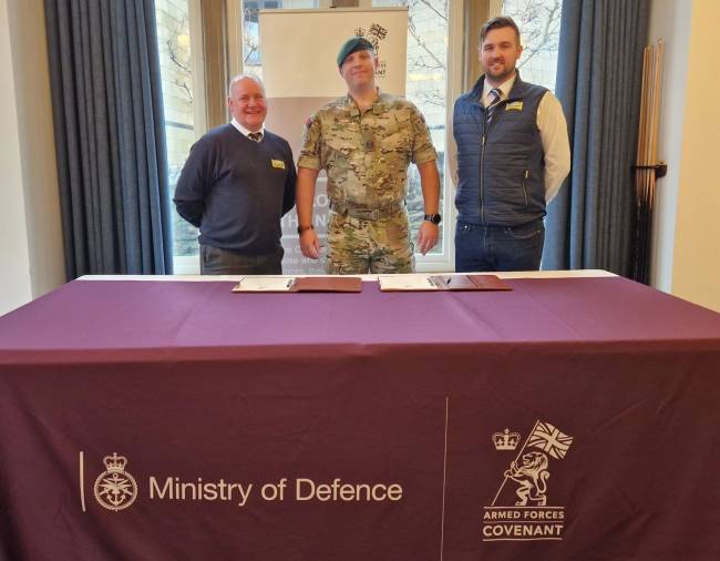 We had the pleasure of joining Wessex RFCA for their Armed Forces business breakfast at Lanes Hotel